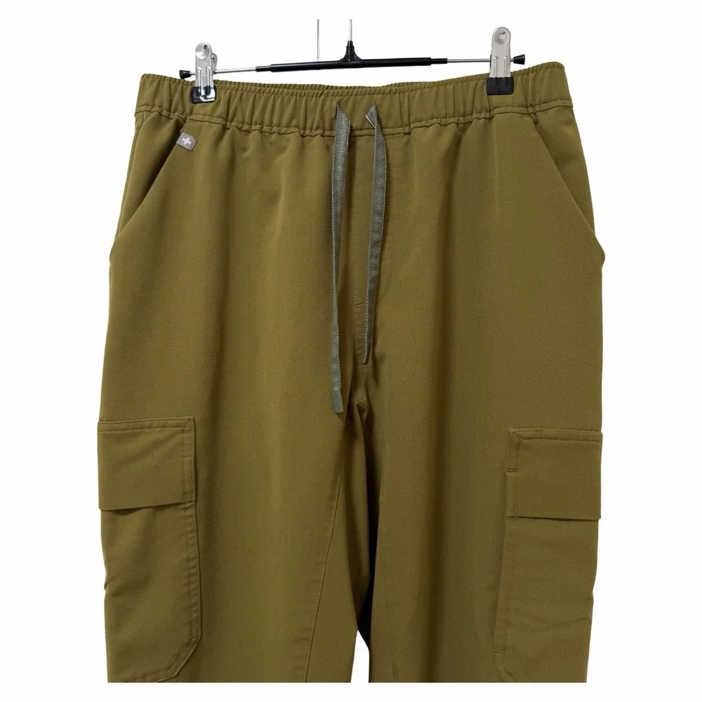 Figs Mens Tansen Cargo Scrub Jogger Pant Size M Martini Olive Uniform Healthcare